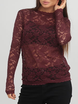 Блуза бордовая | 5948161