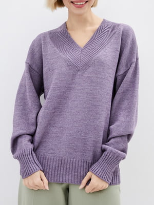 Пуловер бузкового кольору | 5951655