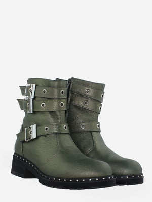 Ботинки зеленые | 5936197