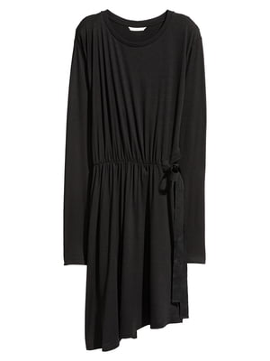 Платье А-силуэта черное | 5952567