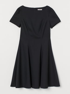 Платье А-силуэта черное | 5952606