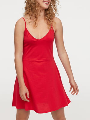 Платье А-силуэта красное | 5952662