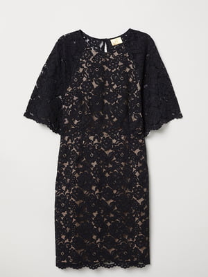 Платье-футляр черное | 5952550