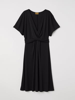 Платье А-силуэта черное | 5952603