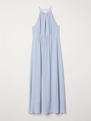 Платье А-силуэта голубое | 5952725
