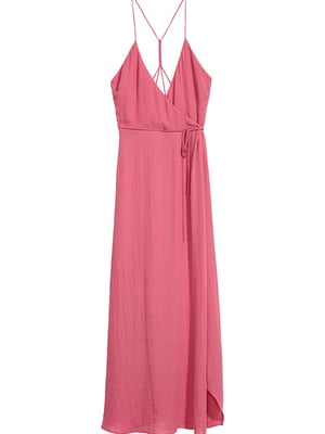 Платье А-силуэта темно-розовое | 5952891