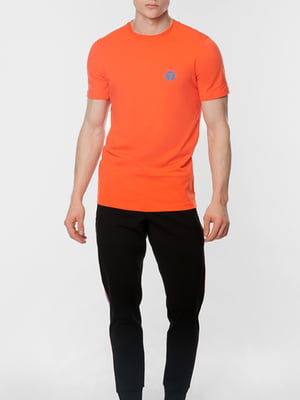 Футболка оранжевая с логотипом | 5953361