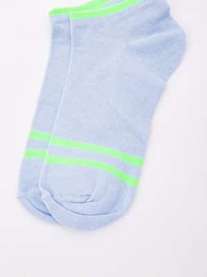 Шкарпетки блакитні в смужку | 5953735