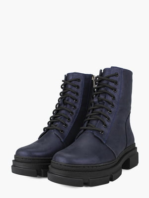 Ботинки синие | 5954357