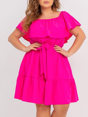 Сукня А-силуету рожева | 5959104