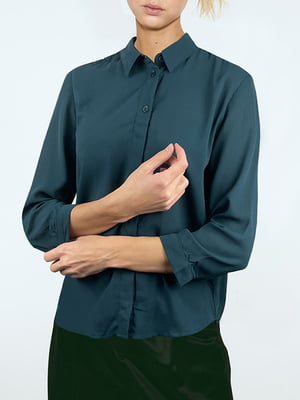 Блуза темно-зеленая | 5958564