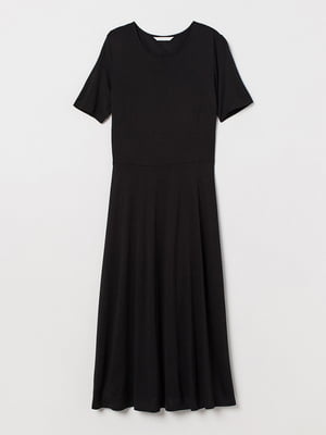 Платье А-силуэта черное | 5967455