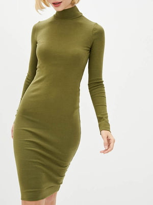 Платье-футляр цвета авокадо | 5980750