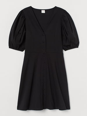 Сукня А-силуету чорна | 5983764