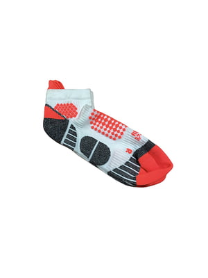 Шкарпетки короткі різнокольорові в принт | 5983860