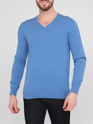 Пуловер голубой | 5983869