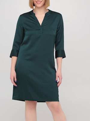 Платье А-силуэта зеленое | 5984170