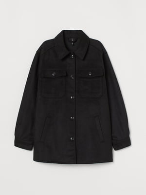 Куртка-рубашка черная | 5986191