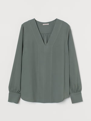 Блуза темно-зеленая | 5986332