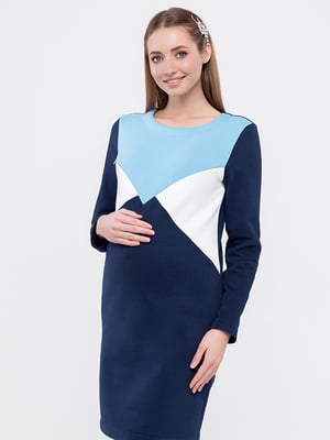 Платье для беременных и кормящих разноцветное | 5987384