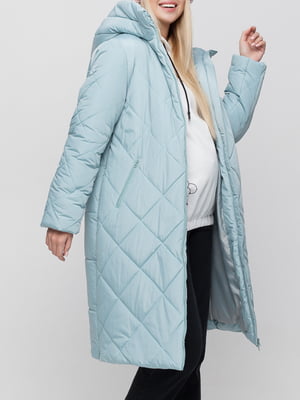 Куртка для беременных голубая | 5987548