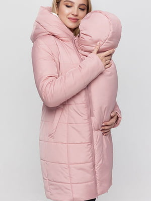 Куртка для беременных пудрового цвета | 5987573