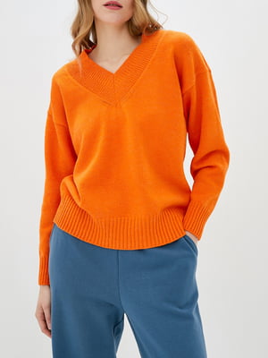 Пуловер оранжевый | 5988921