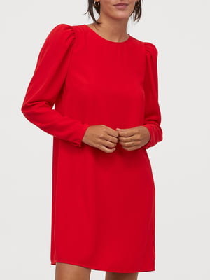 Сукня яскраво-червоного кольору | 5711614