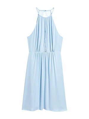 Сукня А-силуету блакитна | 5925939