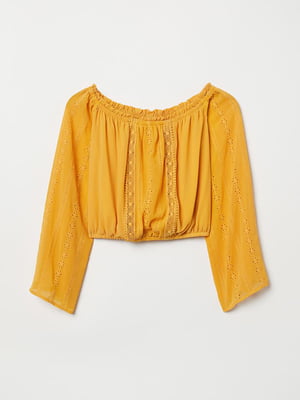 Блуза темно-желтая | 5926285