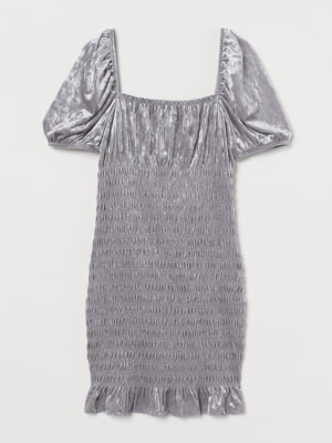 Сукня-футляр сріблястого кольору | 5927095