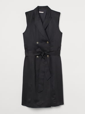 Платье-жакет черное | 5939129