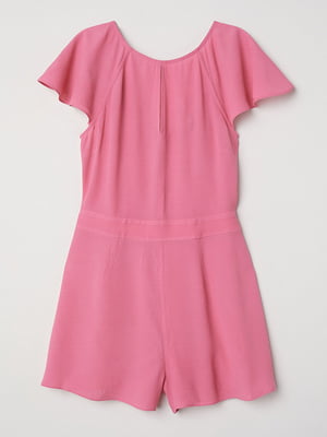 Комбинезон-шорты темно-розовый | 5990191