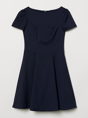 Платье А-силуэта синее | 5990202