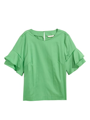 Блуза зеленая | 5990366