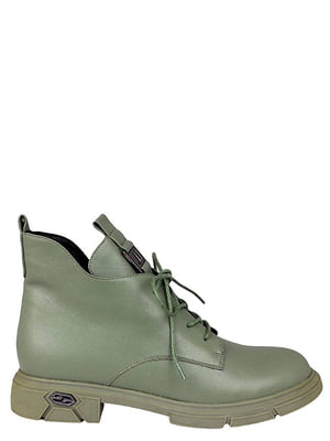 Ботинки зеленые | 6001250