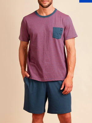 Піжама: футболка та шорти | 6001583