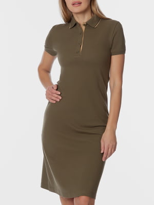 Сукня-поло кольору хакі - Arber - 6002055