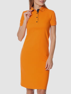 Платье-поло оранжевое - Arber - 6002057