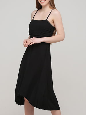 Платье А-силуэта черное | 6004780
