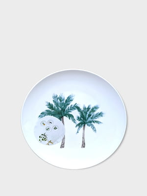 Тарелка декоративная настенная «Пальмы» | 6009640