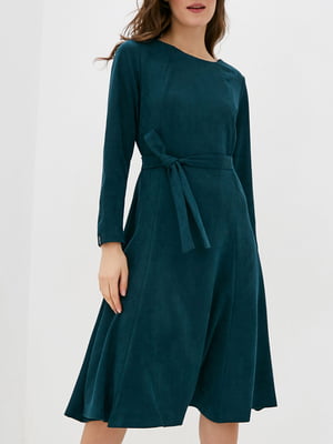 Сукня А-силуету зелена | 6009807