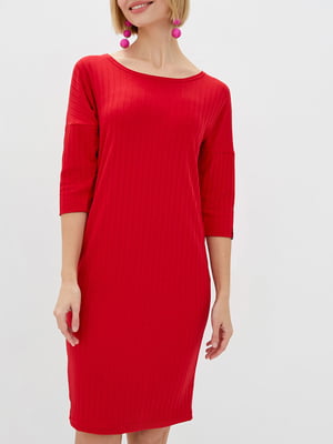 Сукня-футляр червона | 6009832