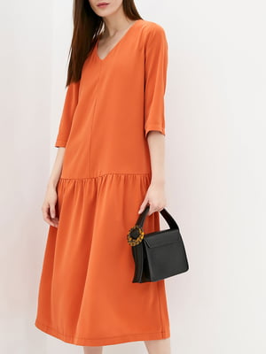 Сукня А-силуету помаранчева | 6009855