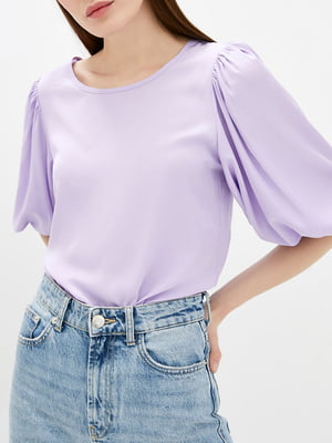 Блуза бузкового кольору | 6009859
