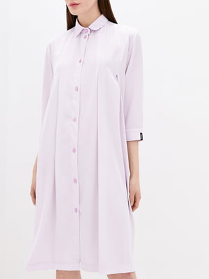 Сукня-сорочка бузкового кольору | 6009884
