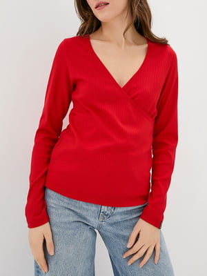 Пуловер красный | 6009899