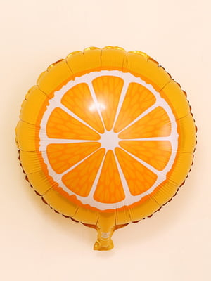 Шар фольгированный «Апельсин» | 6011529