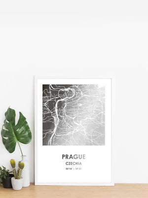 Постер А3 фольгированный «Прага / Prague» | 6012315