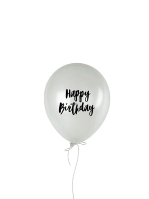 Куля повітряна «Happy birthday» | 6012612